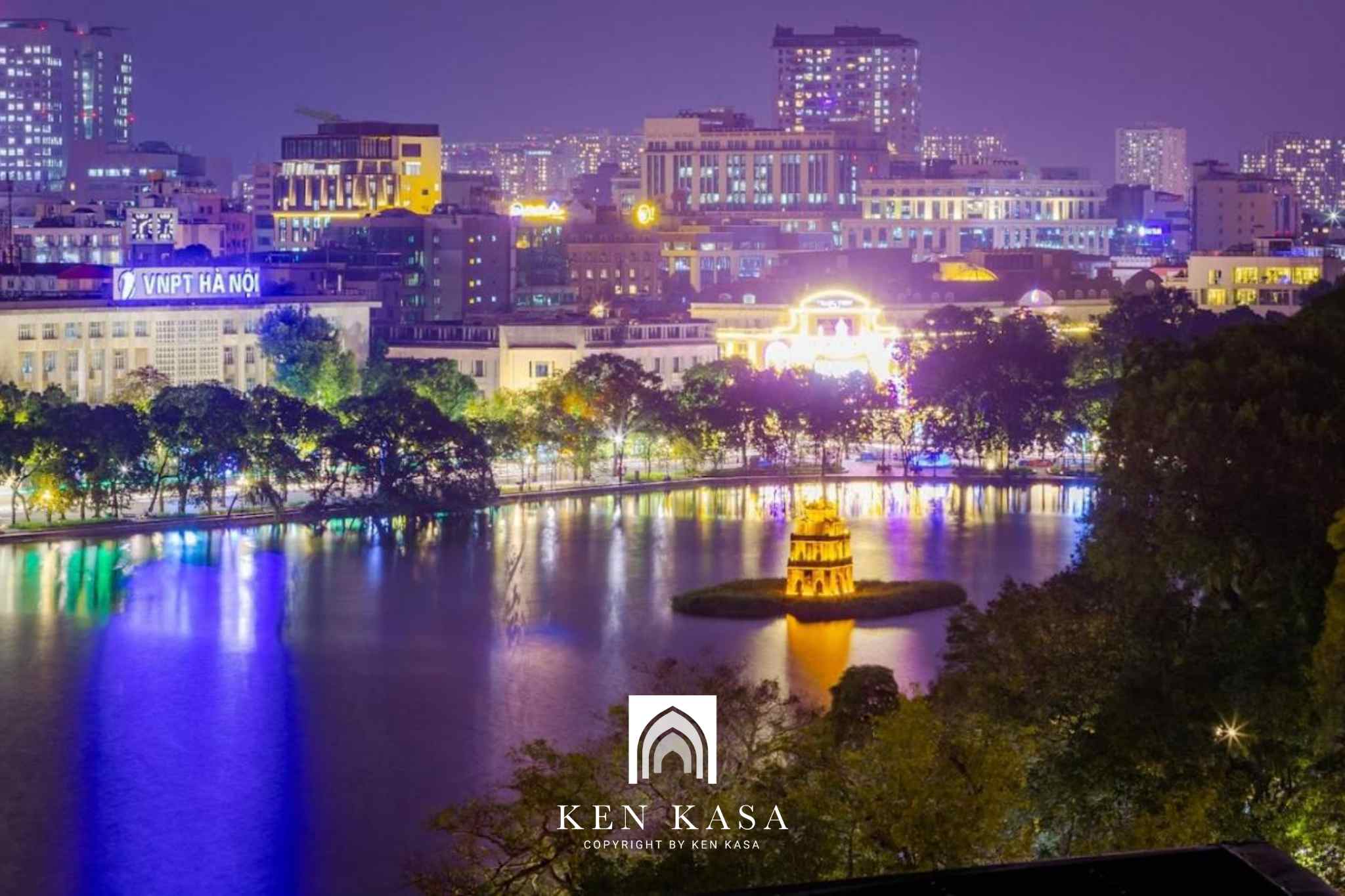 Hướng view hồ cực đẹp của phòng junior suite 